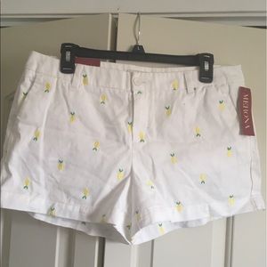 Lemon print Medina shorts